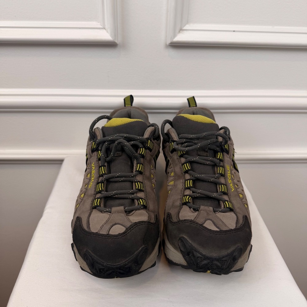 Vasque 7355 Gore-Tex Leather Hiking Shoes Mens 9 Tan Black Low Top